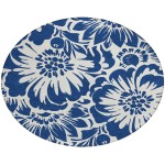 Addison Chantille ACN551 Navy 8 ft. x 8 ft. Round Rug