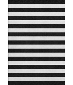 Addison Mayfield Black AMF528 - 8ft. Round Rug