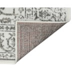 Amer Alpine Fany Light Gray Bordered Round Rug 7'10" x 7'10"