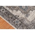 Amer Alexandria Earley Taupe Medallion Area Rug 4'x6'