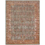 Amer Eternal ETE-15 Pierson Teal Rug 7 ft. 6 in. X 9 ft. 6 in. Rectangle