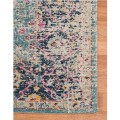 Amer Eternal Waltham Vintage Turqouise Round Rug 6'7"x6'7"