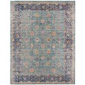 Amer Eternal Waltham Vintage Turqouise Area Rug 8'11"x11'11"