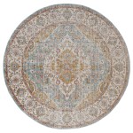 Amer Eternal ETE-3 Solidad Sea Blue Rug 6 ft. 7 in. X 6 ft. 7 in.R Round