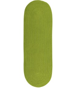 Colonial Mills Boca Raton Runners Bright Green BR65R0 2' X 11' Rect. Rug
