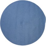 Colonial Mills Boca Raton Round Blue Ice BR55R0 6' X 6' Rug