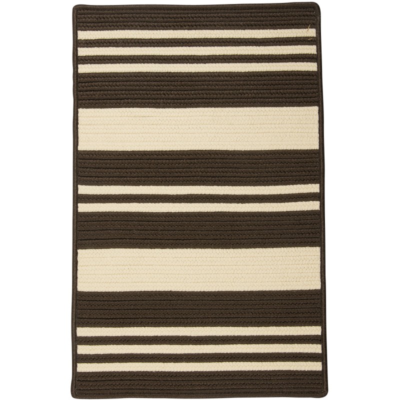 Colonial Mills Bayou Rug Brown YU82R02 2' X 4' Rug