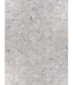 Exquisite Rugs Natural Hide Ivory 21451X16 1ft.X1ft.6in. Rect. Rug