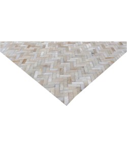 Exquisite Rugs Mosaic Leather Light Beige 4057116X146 11ft.6in.X14ft.6in. Rect. Rug