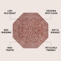 Jonathan Y SANTA MONICA Blue SMB100B 7ft.-9in. Octagon Rug