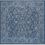 Jonathan Y SANTA MONICA Blue SMB100B 3ft.-1in. Square Rug