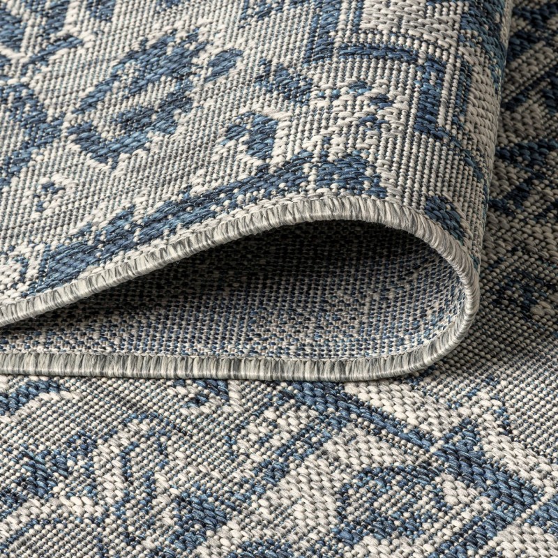 Jonathan Y SANTA MONICA Blue SMB105B 5ft.-3in. Octagon Rug
