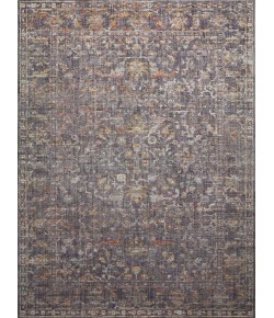 Chris Loves Julia x Loloi Rosemarie ROE-04 GRAPHITE / MULTI Area Rug 5 ft. 0 in. X 5 ft. 0 in. Round