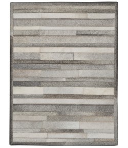 Calvin Klein Home Prairie PRA1 Silver 2 ft. X 3 ft. Area Rug