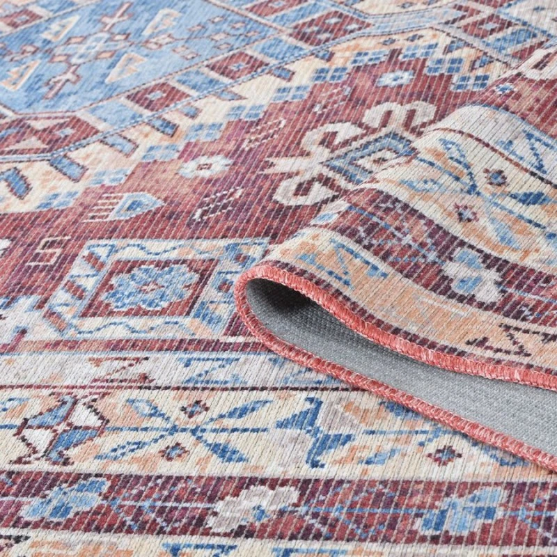 Amer ALASKA Red/Terra ALA-10 2 ft. 7 in. X 10 ft. Rectangle Rug