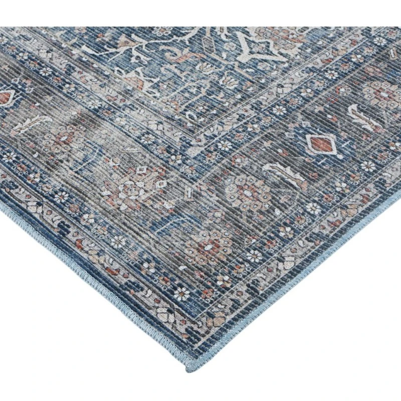 Amer ALASKA Blue/Green ALA-5 2 ft. 7 in. X 10 ft. Rectangle Rug