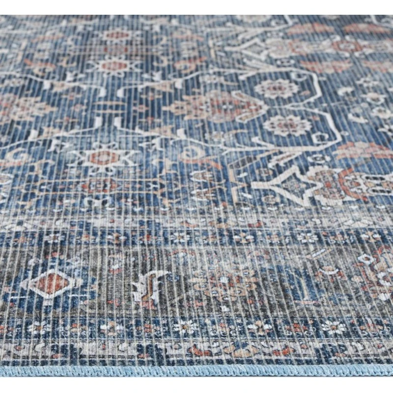 Amer ALASKA Blue/Green ALA-5 2 ft. 7 in. X 10 ft. Rectangle Rug