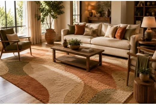 How to Choose the Right Area Rug Size for Every Room in Your House