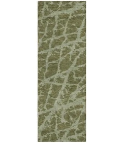 Addison Chantille ACN501 Olive 2 ft. 3 in. x 7 ft. 6 in. Runner Rug