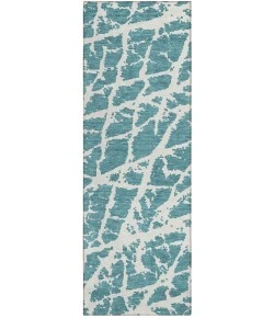 Addison Chantille ACN501 Teal 2 ft. 3 in. x 7 ft. 6 in. Runner Rug