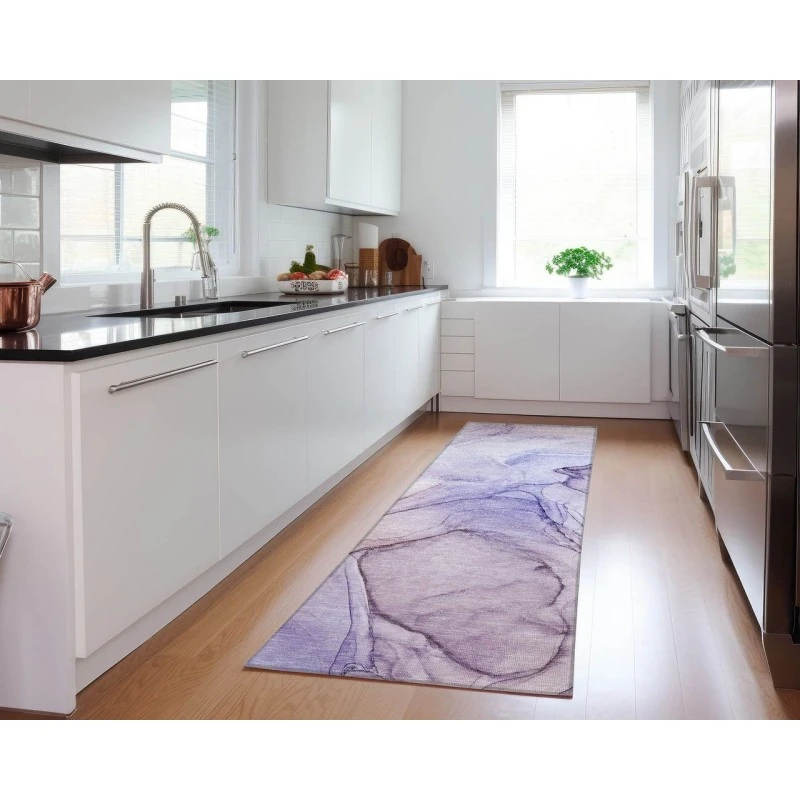 Chantille ACN502 Purple 2'3" x 7'6" Rug