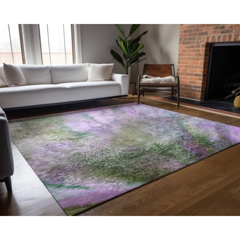 Chantille ACN505 Purple 2'6" x 3'10" Rug