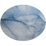 Addison Chantille ACN508 Blue 8 ft. x 8 ft. Round Rug