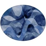 Addison Chantille ACN536 Navy 8 ft. x 8 ft. Round Rug