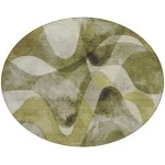Addison Chantille ACN536 Olive 8 ft. x 8 ft. Round Rug