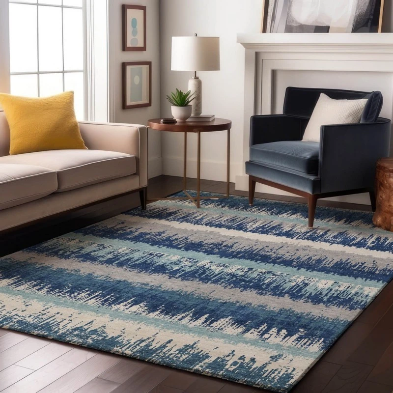 Addison Mayfield Blue AMF1013 8ft. x 10ft. Rect. Rug