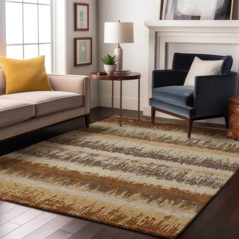 Addison Mayfield Brown AMF1013 8ft. x 10ft. Rect. Rug