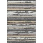 Addison Mayfield Gray AMF1019 - 8ft. Round Rug