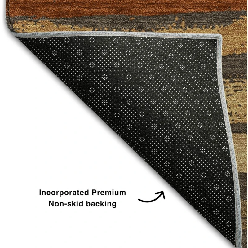 Addison Mayfield Brown AMF1019 - 8ft. Round Rug