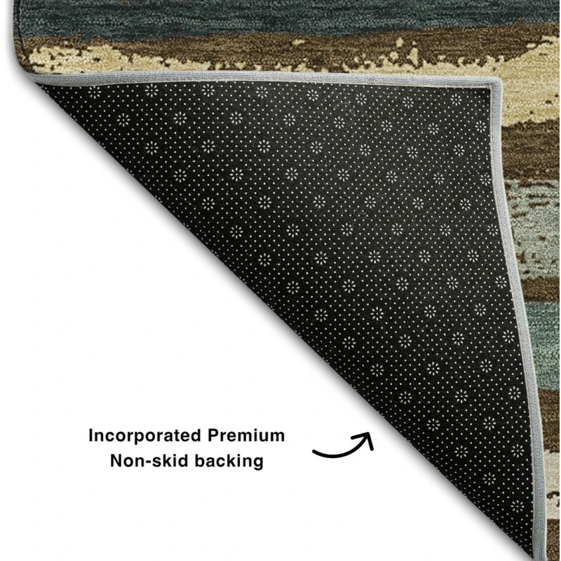 Addison Mayfield Brown AMF1019 - 8ft. Round Rug