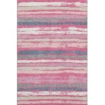 Addison Mayfield Pink AMF1019 - 8ft. Round Rug