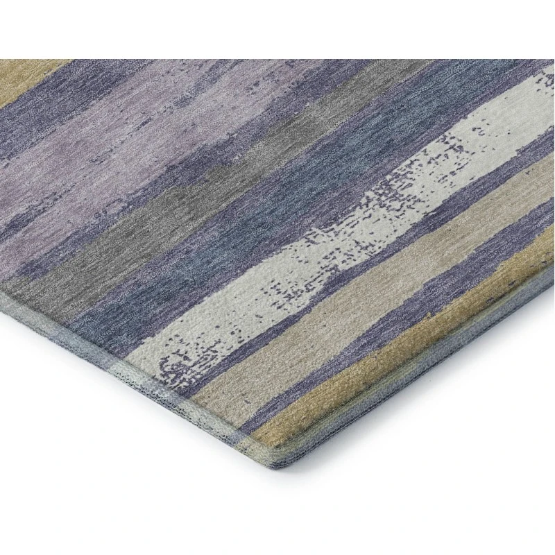 Addison Mayfield Purple AMF1019 5ft. x 7ft. 6in. Rect. Rug