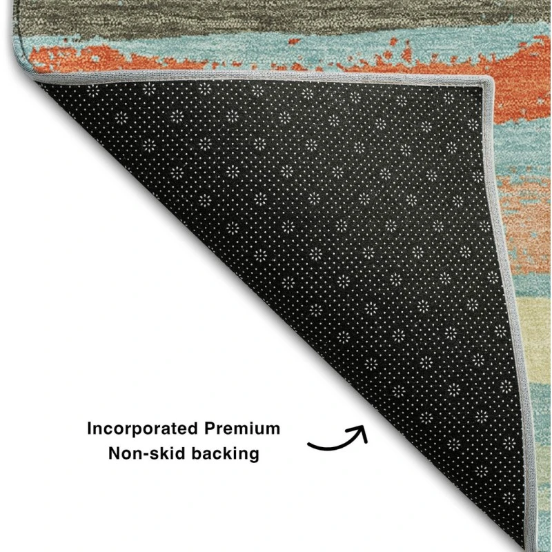 Addison Mayfield Blue AMF1019 - 8ft. Round Rug