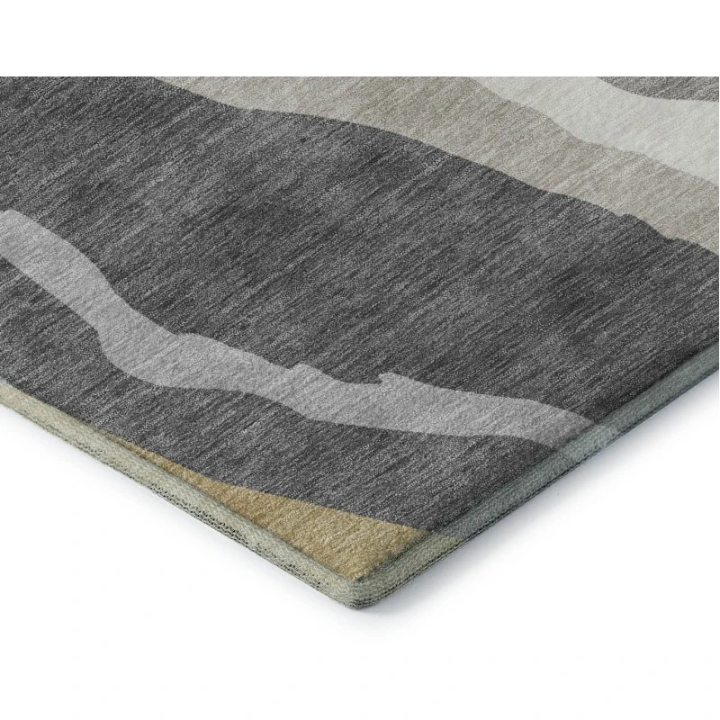 Addison Mayfield Black AMF1047 8ft. x 10ft. Rect. Rug