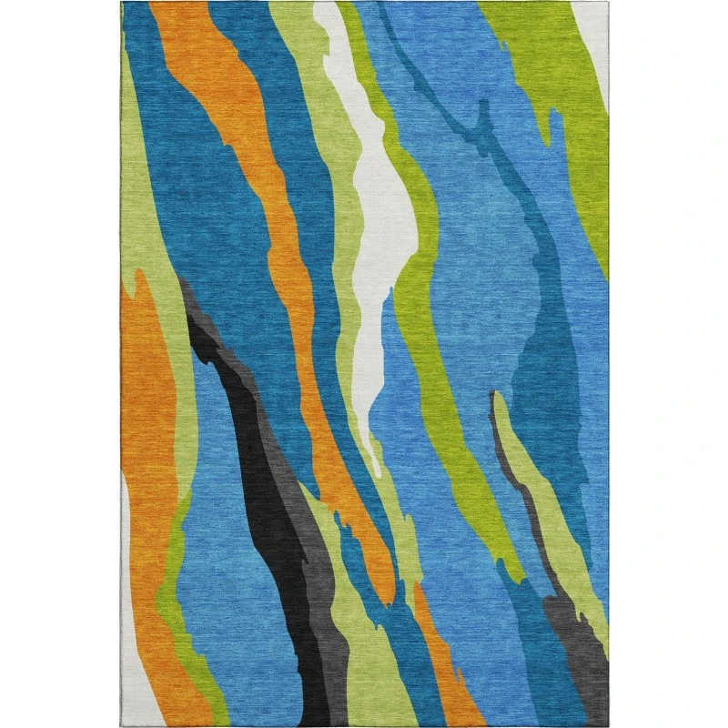 Addison Mayfield Blue AMF1047 8ft. x 10ft. Rect. Rug