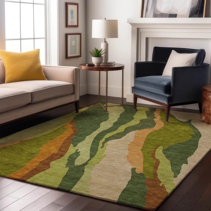 Addison Mayfield Green AMF1047 8ft. x 10ft. Rect. Rug