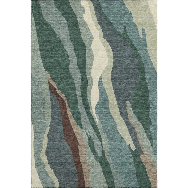 Addison Mayfield Green AMF1047 8ft. x 10ft. Rect. Rug