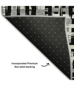 Addison Mayfield Black AMF1059 - 8ft. Round Rug