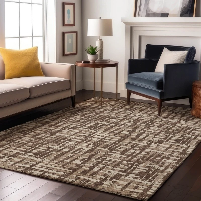 Addison Mayfield Brown AMF1059 8ft. x 10ft. Rect. Rug