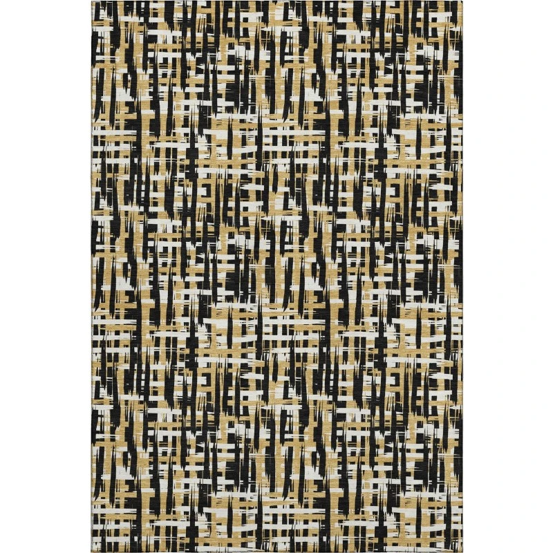 Addison Mayfield Black AMF1060 5ft. x 7ft. 6in. Rect. Rug