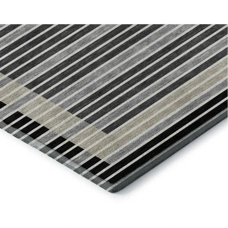 Addison Mayfield Black AMF1398 8ft. x 10ft. Rect. Rug
