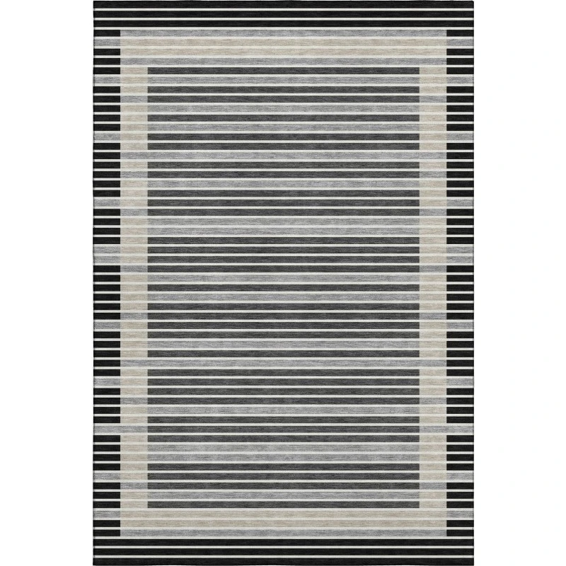 Addison Mayfield Black AMF1398 8ft. x 10ft. Rect. Rug