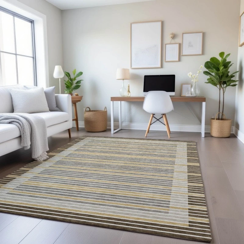 Addison Mayfield Brown AMF1398 8ft. x 10ft. Rect. Rug