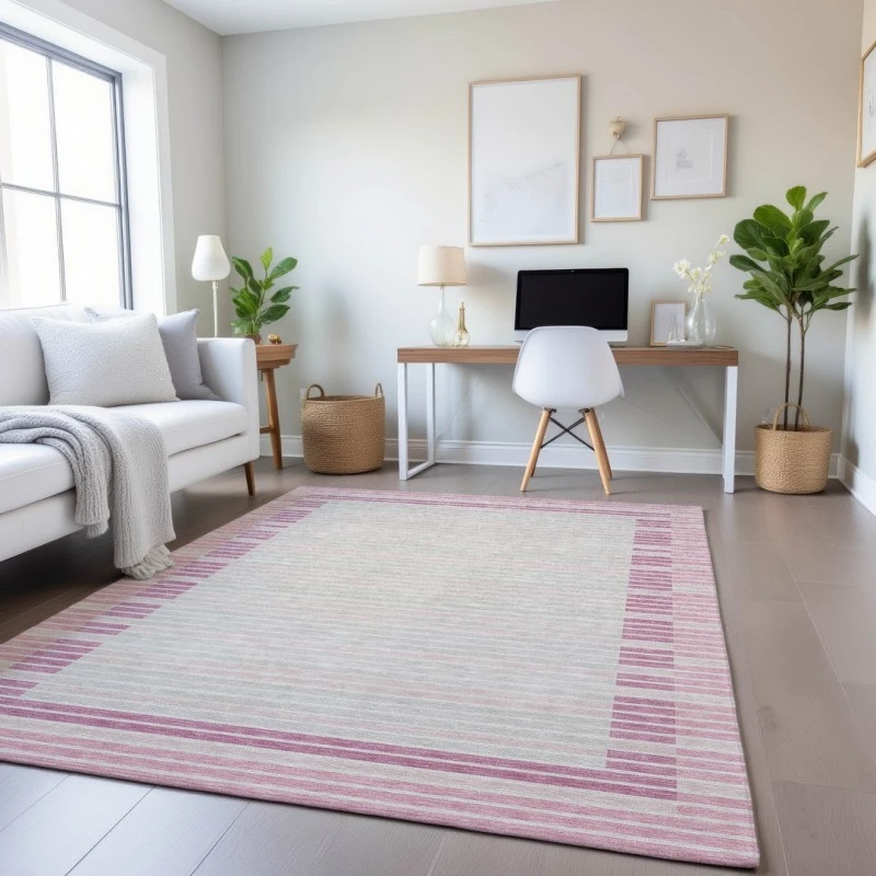 Addison Mayfield Pink AMF1398 8ft. x 10ft. Rect. Rug