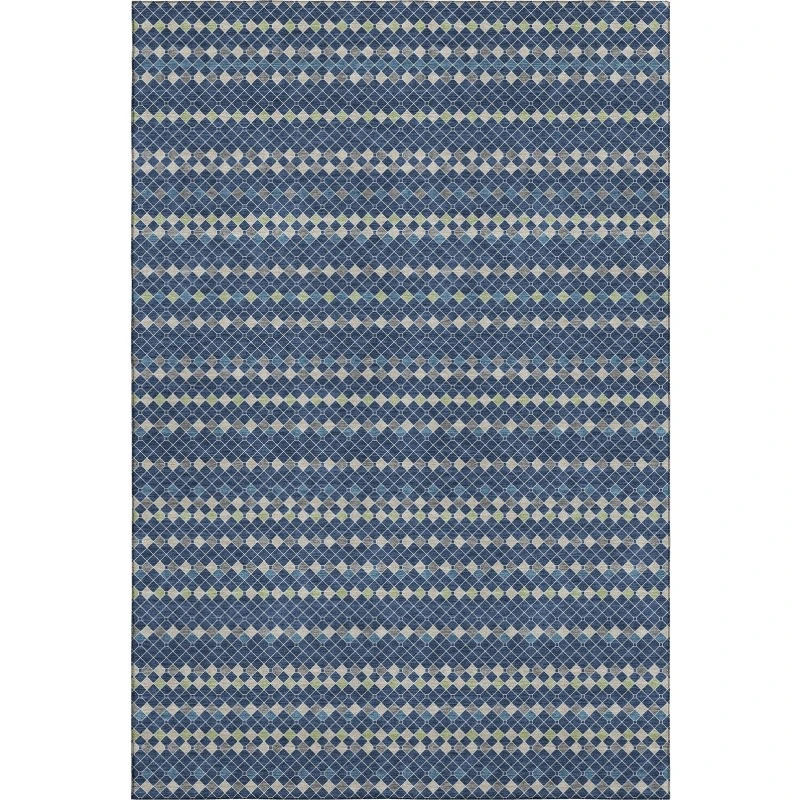 Addison Mayfield Blue AMF1408 8ft. x 10ft. Rect. Rug