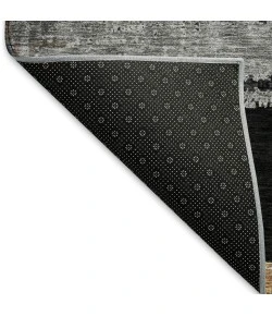 Addison Mayfield Black AMF1665 - 8ft. Round Rug